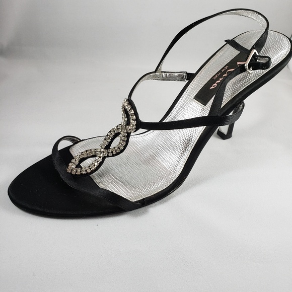 T-strap Rhinestone Sandal - Picture 2 of 3